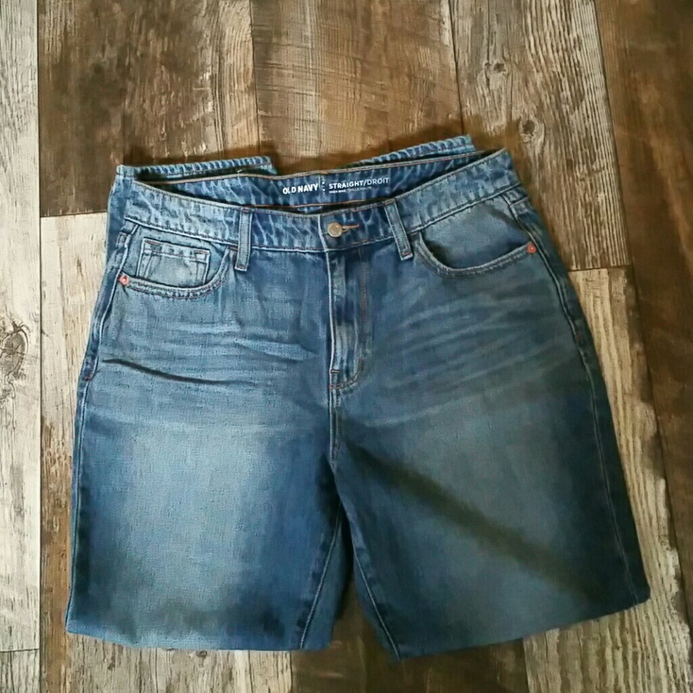 Old Navy Size 8 Regular But I think these are Curv