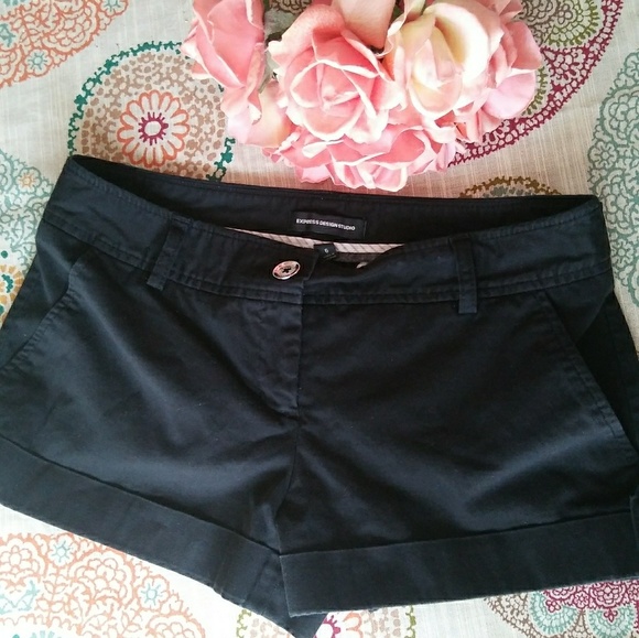 Express Pants - Express Design Studio Black Women's Shorts Size 6