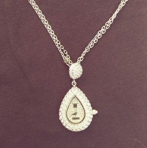 Victoria Wieck Clock Pendant Necklace