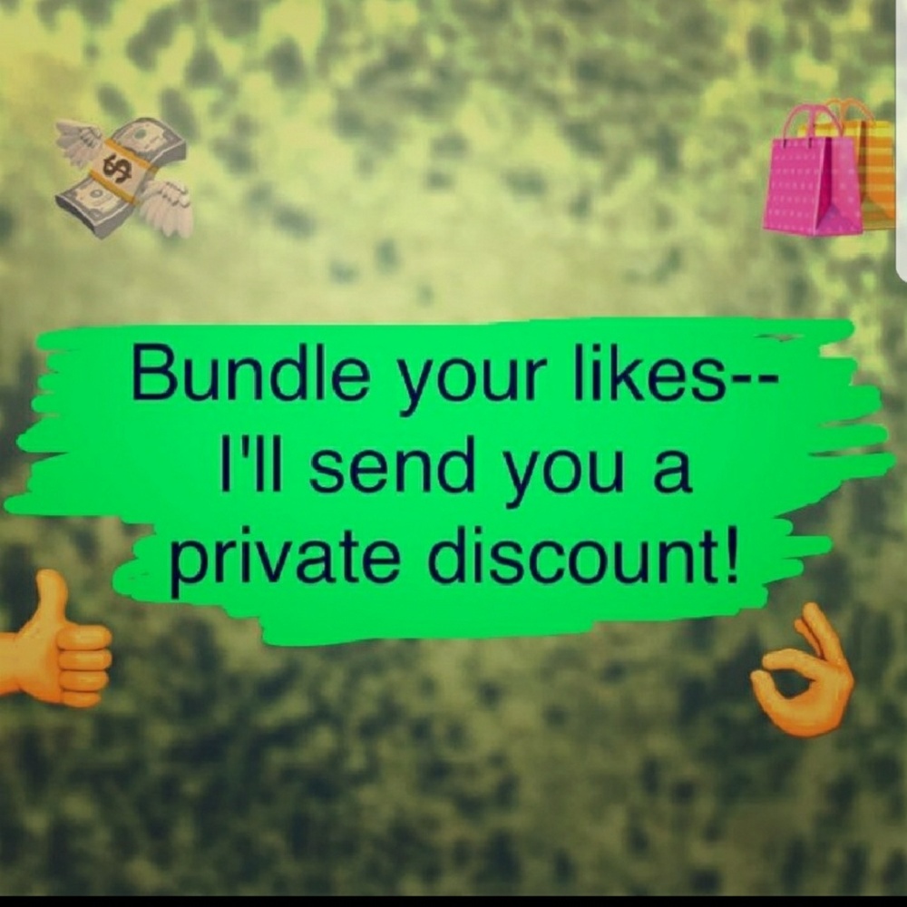 Bundle for a private discount!!