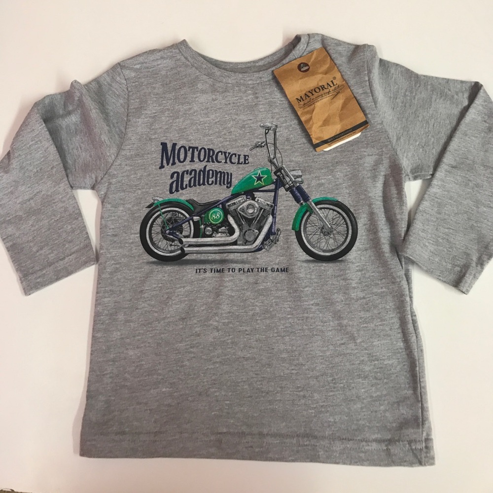 Boys Motorcycle 🏍 Tee