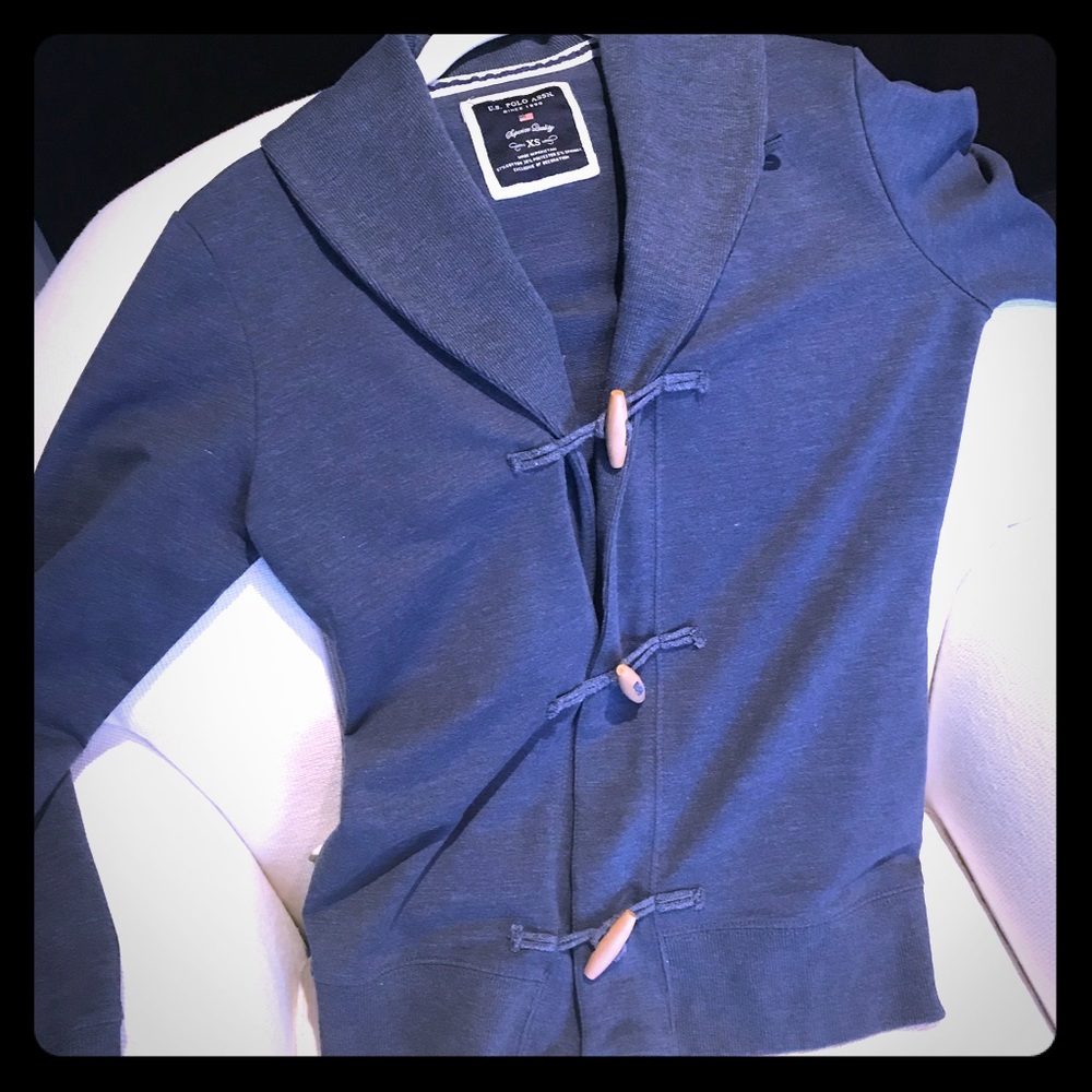 US Polo Fall  Buttoned Cotton Jacket/ Sweater XS
