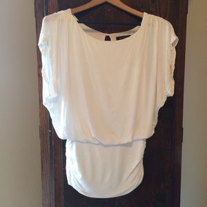 White House Black Market white shirt