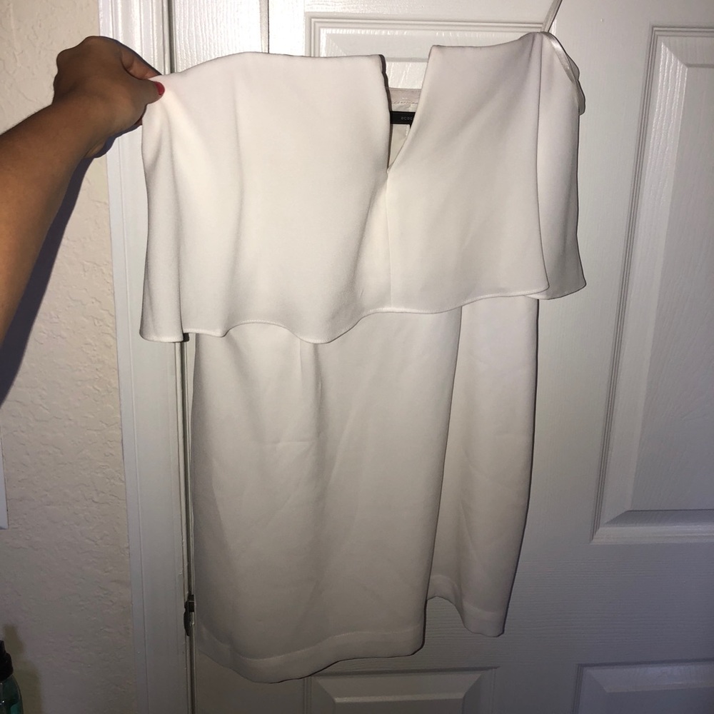 Strapless BCBG dress