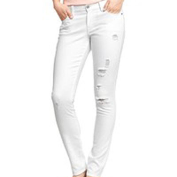 white old navy jeans