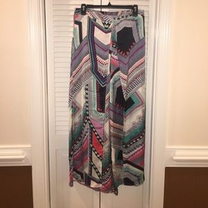 Side slit Palazzo Pants