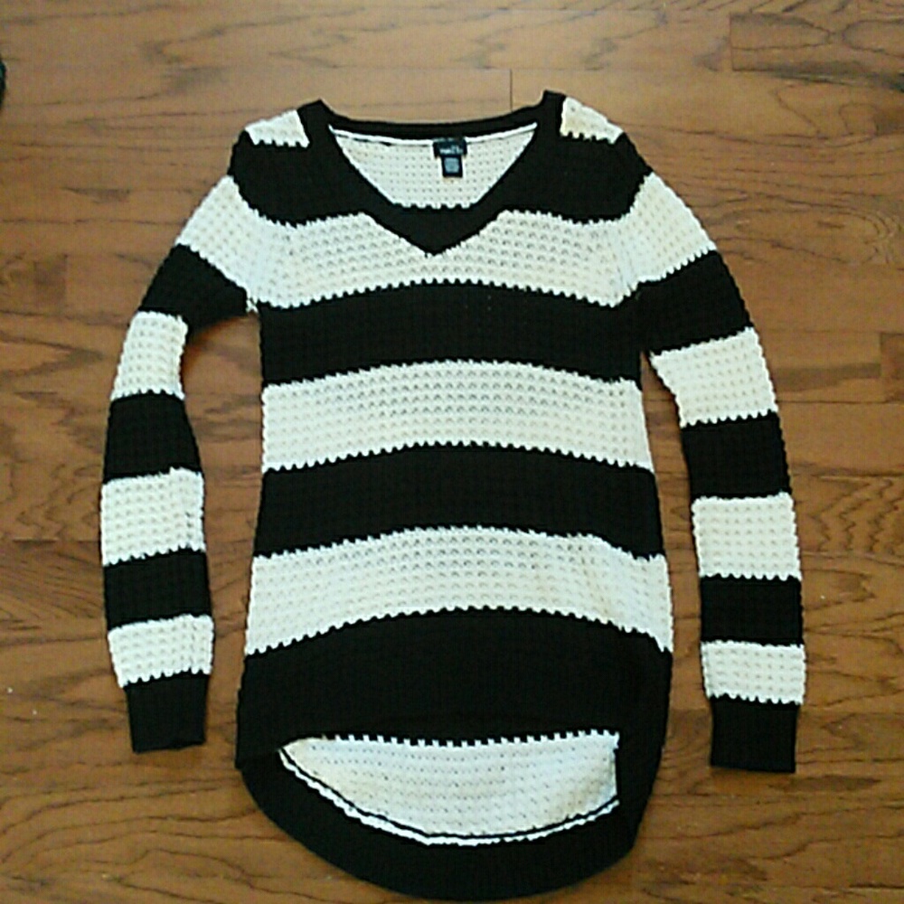 High low sweater