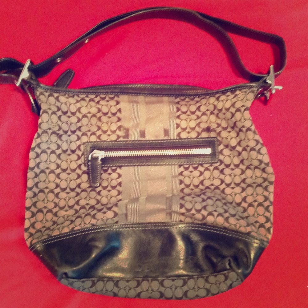 Coach black purse