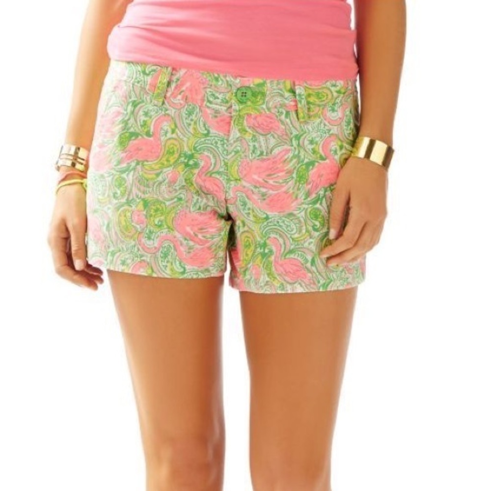 🌴 Lilly Pulitzer Flamingo Walsh Shorts