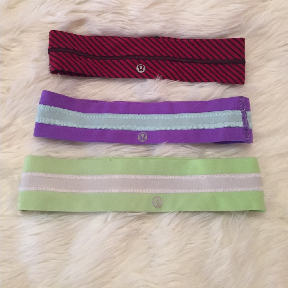 ‼️3 Lululemon headbands‼️