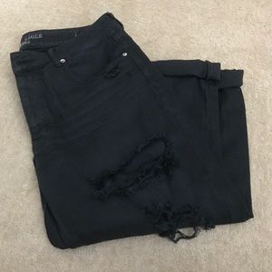 A.E. Distressed Boyfriend Jeans