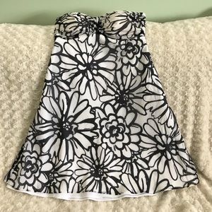 White House Black Market Strapless Dress Sz 0