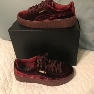 Brand New Fenty Velvet Puma Creeper