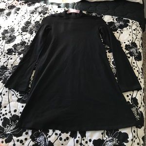 Zara dress with mock turtleneck