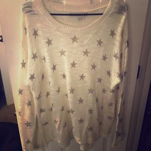 EUC cream colored sweater