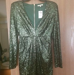 Emerald Sparkly Dress