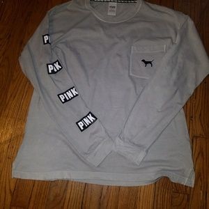Vs pink long sleeve tshirt