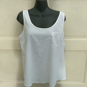 Faded Glory White Tank