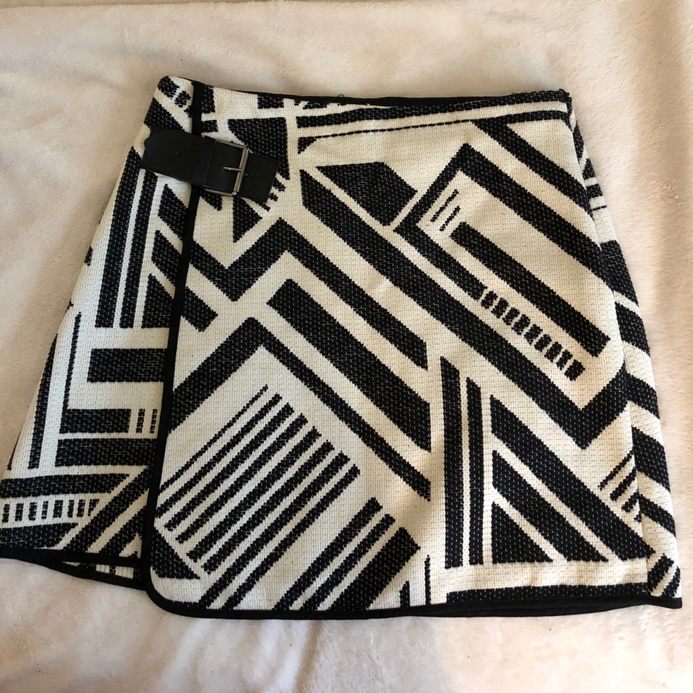 Zara tribal wrap skirt