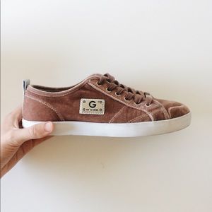 Guess® velvet sneakers