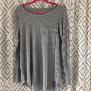 Gray thermal style tunic
