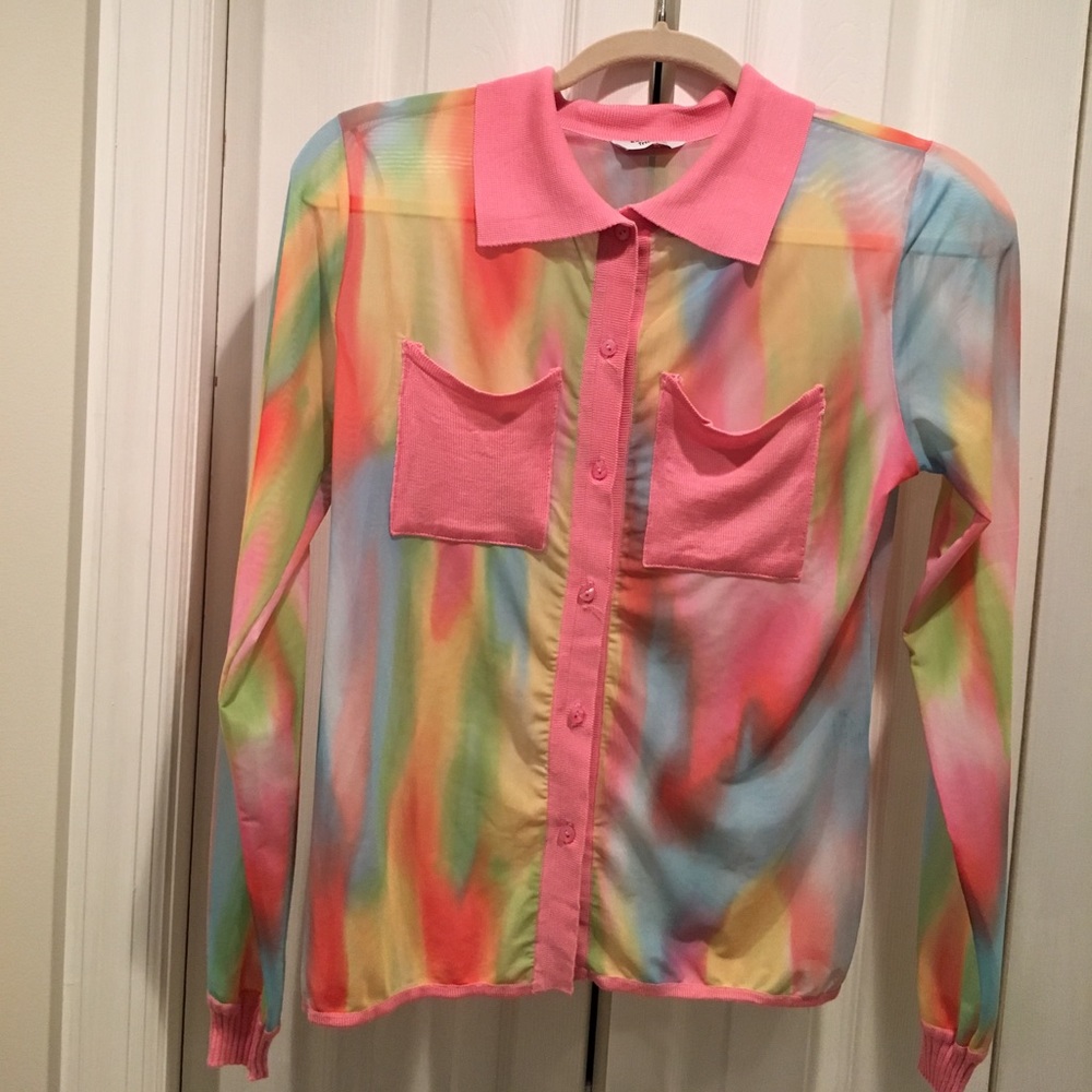 Beautiful multi colored cardigan