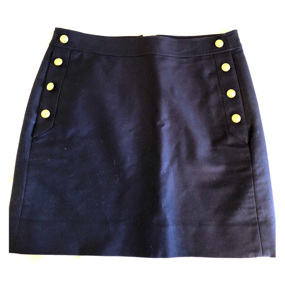 J.crew Nautical Mini Skirt