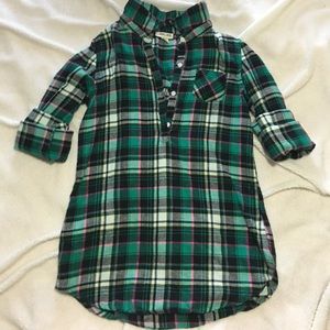 Girls Pullover Flannel