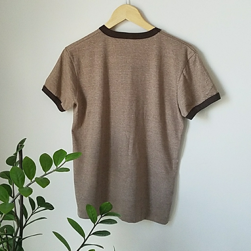Graphic "Ask for Mercy" Ringer Tee - Picture 5 of 7