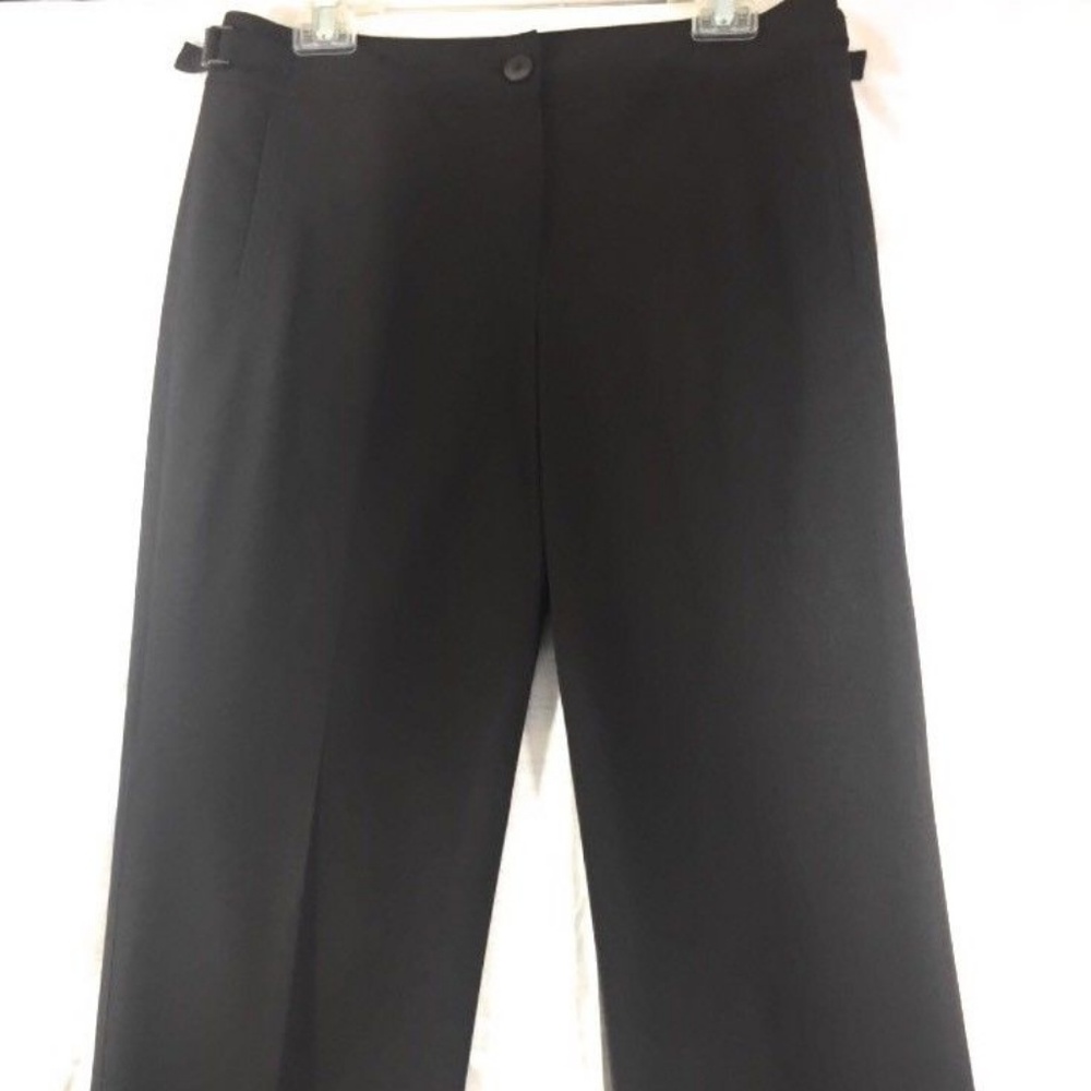 Talbots Dress Pants Size 10P Petites Brown Stretch