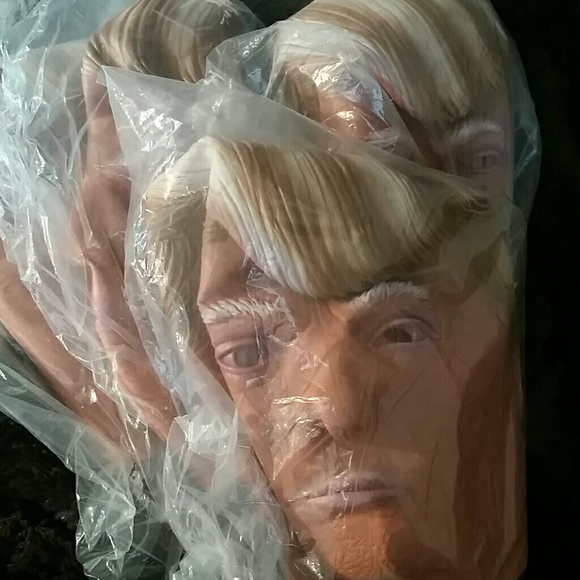 NEW Donald Trump Rubber Latex Halloween Mask - Picture 7 of 7