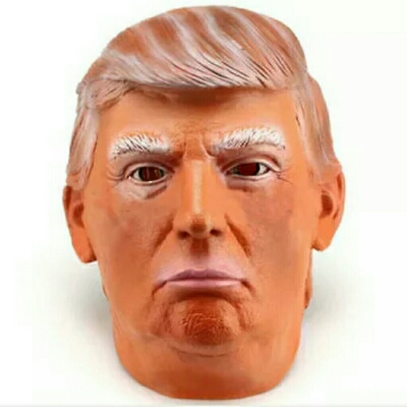 NEW Donald Trump Rubber Latex Halloween Mask - Picture 1 of 7