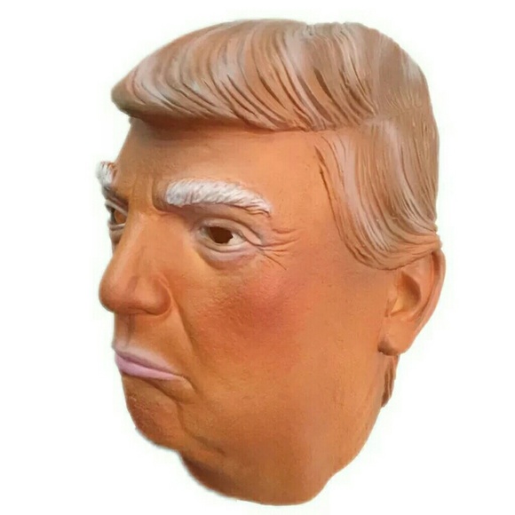NEW Donald Trump Rubber Latex Halloween Mask - Picture 2 of 7