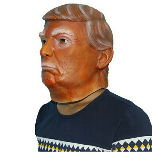 NEW Donald Trump Rubber Latex Halloween Mask - Picture 6 of 7