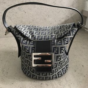 Fendi hobo handbag with FF logo. Aunthentic