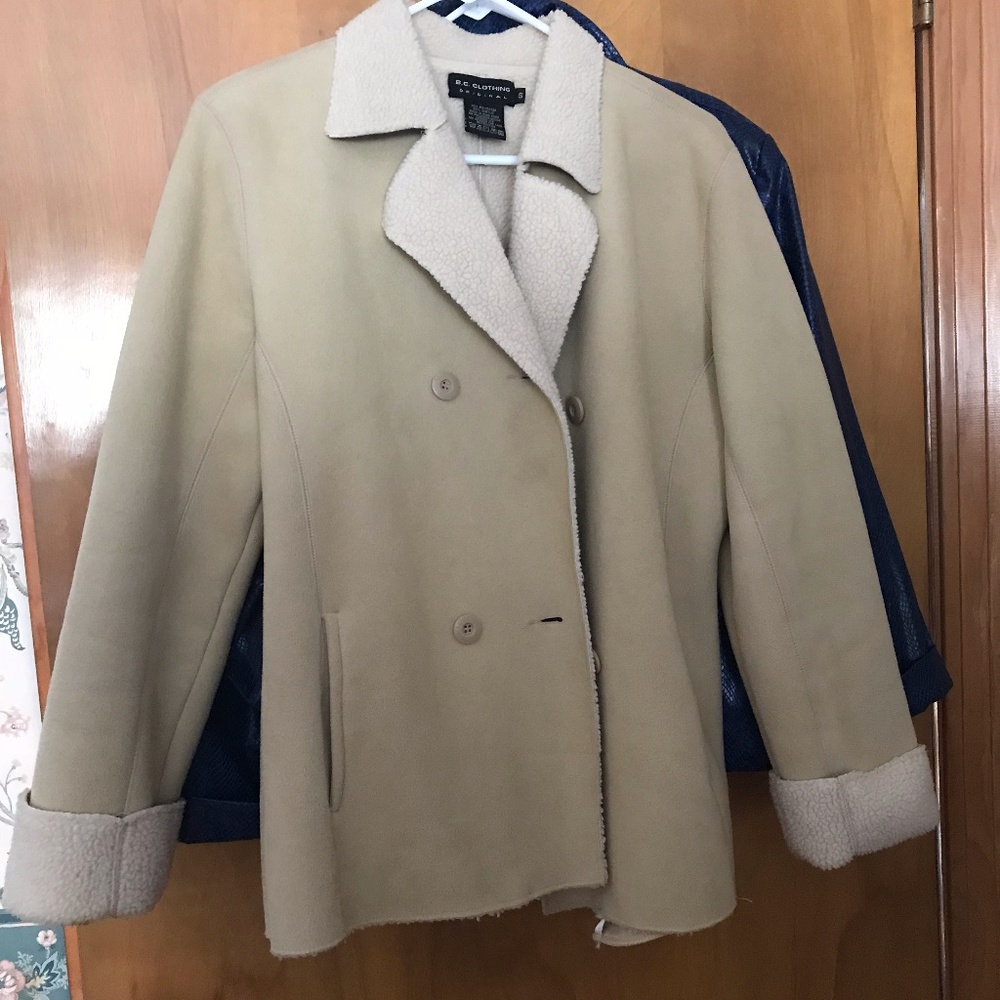 Tan Pea Coat