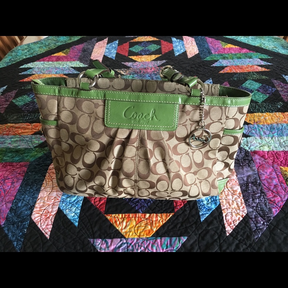 Gently used authentic coach purse