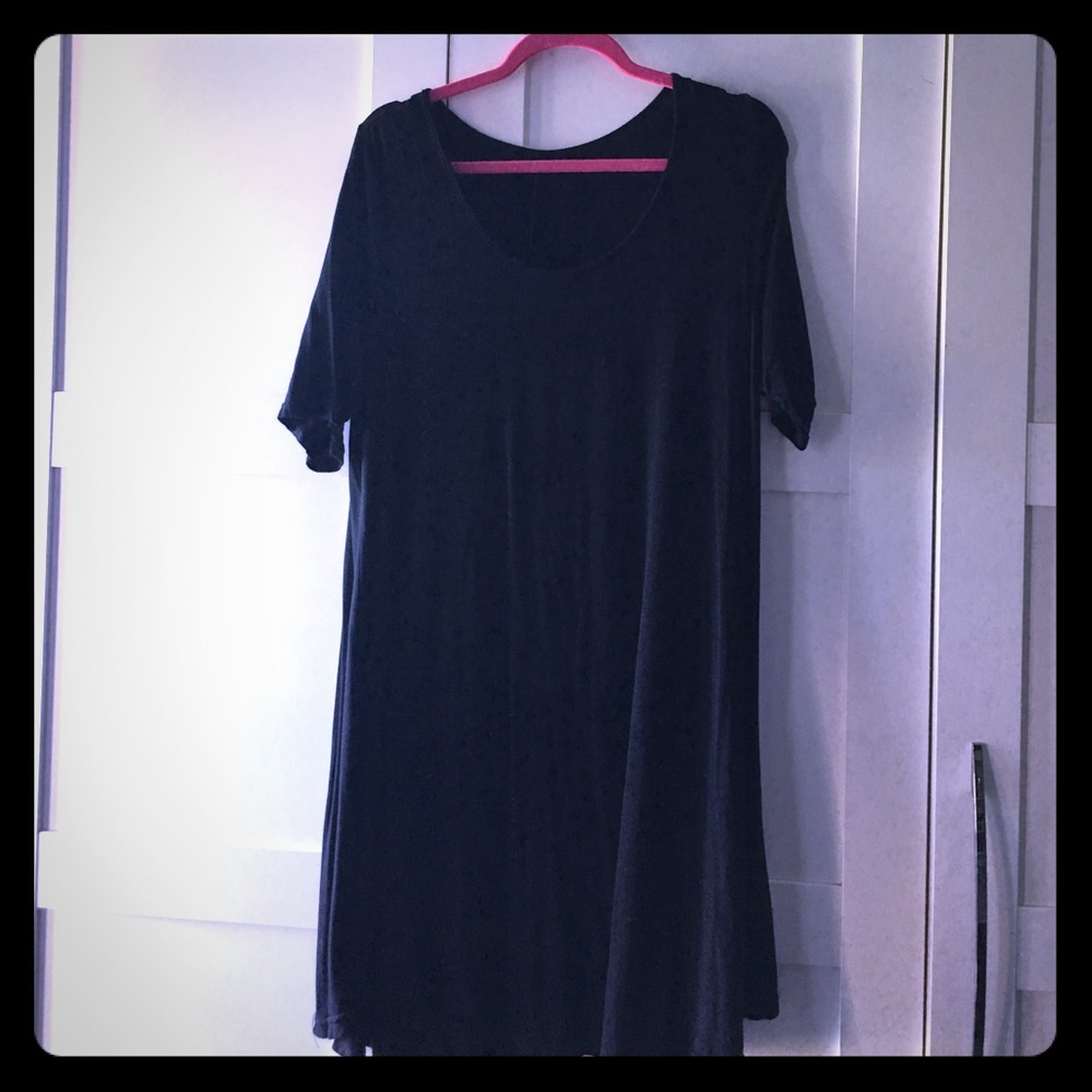 Black oversized Dress