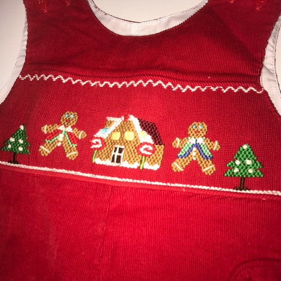 Smocked Christmas Jon Jon 🎄 - Picture 2 of 2