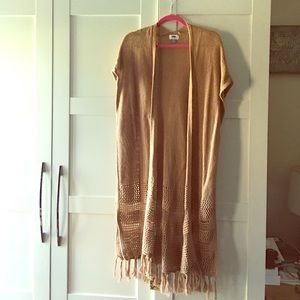 Beautiful long sweater vest