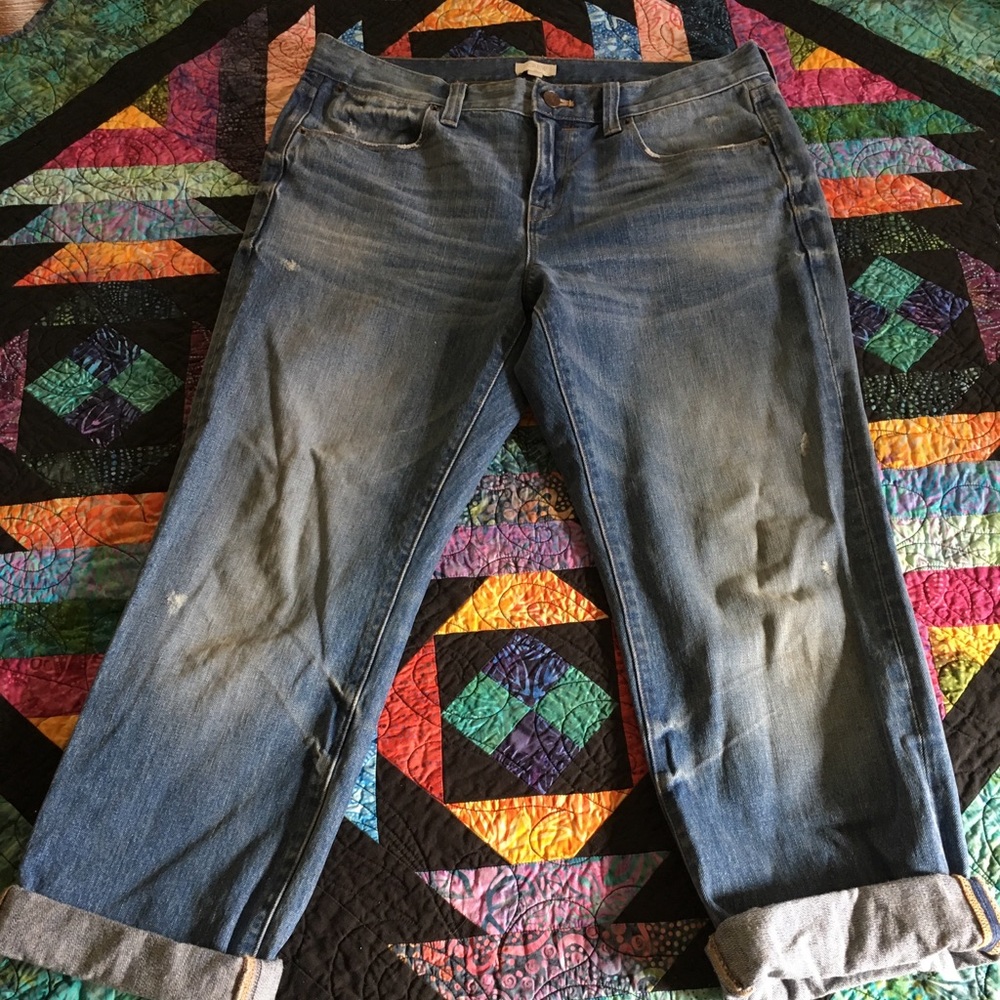 Size 29 JCrew Boyfriend Jeans
