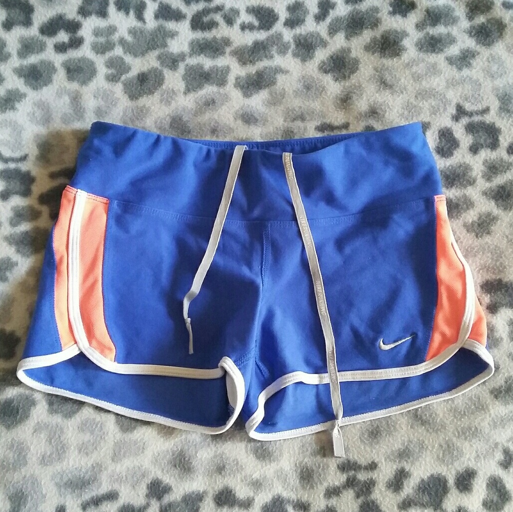 Nike Dri-FIT blue shorts
