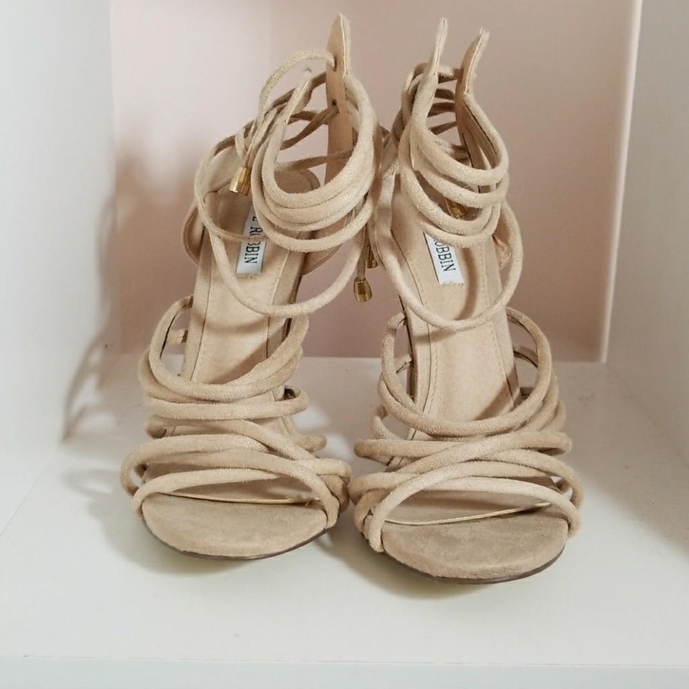 Lace up heels
