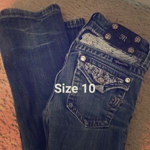 MISS ME “YOUTH” Jeans 
Size Girls 10
Gorgeous