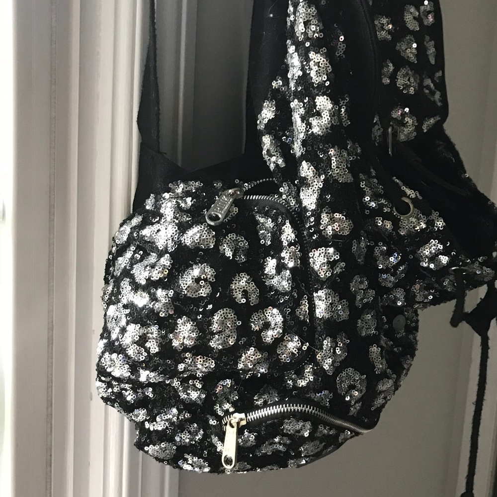 PINK Sparkle Sequin Bag