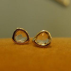 Anthropologie Quartz Earrings