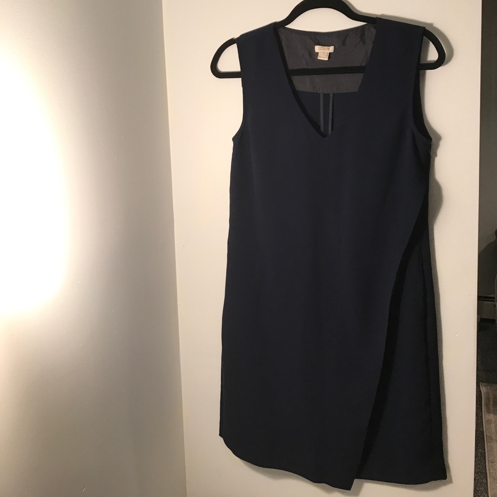 Jcrew navy dress