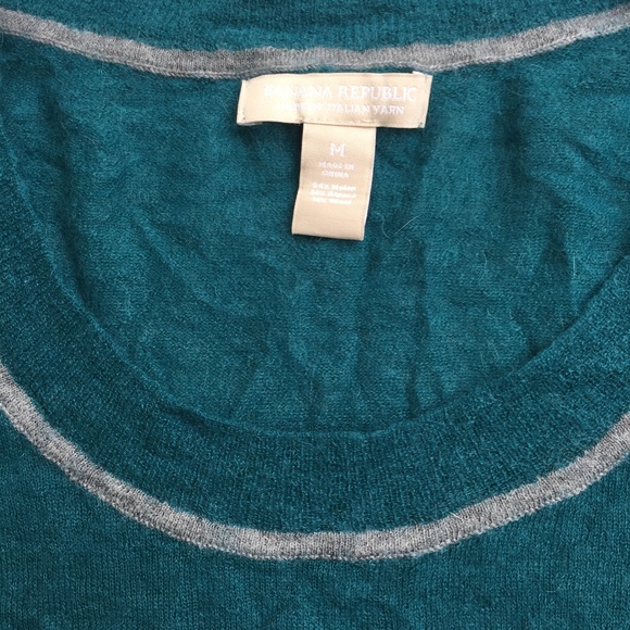 BANANA REPUBLIC 36%alpaca sweater/CUTE! - Picture 4 of 7