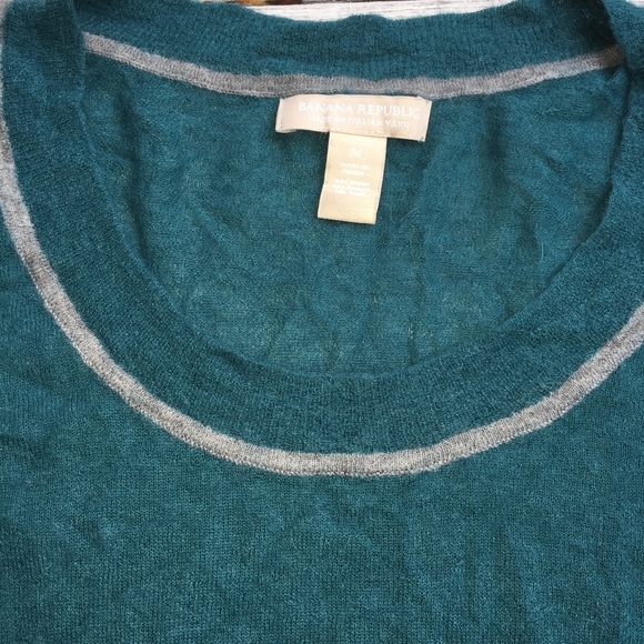 BANANA REPUBLIC 36%alpaca sweater/CUTE! - Picture 5 of 7