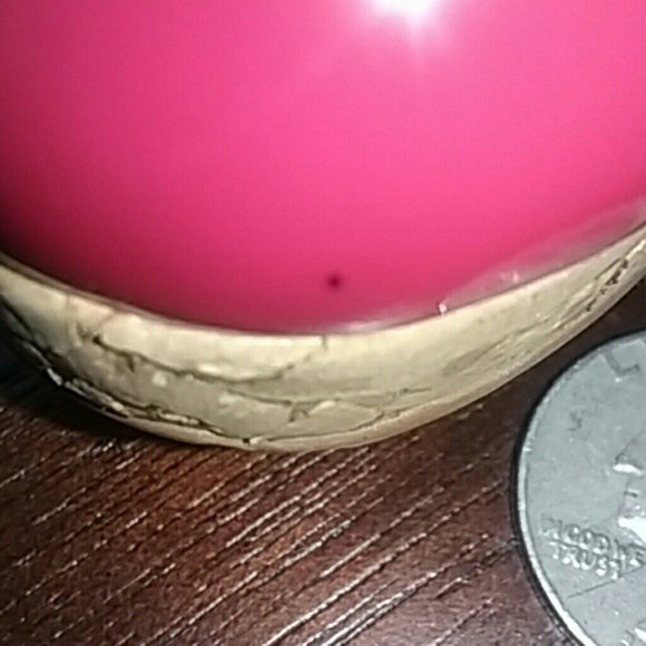 Patent Candy Apple Red Jessica Simpson Cork Heels - Picture 7 of 7